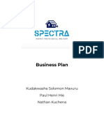 Business Plan: Kudakwashe Solomon Mavuru Paul Henri Hie Nathan Kuchena