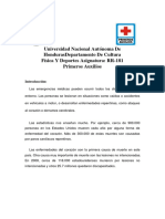 Objetivos y Principios de Los Primeros Auxilios