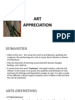 Art Appreciation Introduction