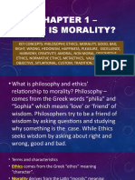 Chapter 1 - What Is Morality?