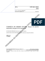 Iso 10802 Pruebas de Presion de Tuberias de HD