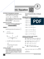 Trigonometric Equation: Solved Example