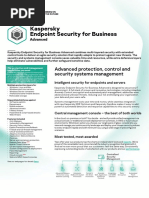 Kaspersky Endpoint Security For Business Datasheet