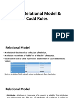 Chapter 01 Relational Model & Codd Rules