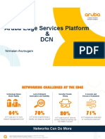 Webinar Content - Aruba MDI Vertical - ESP DCN Webinar-Session