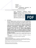 Modelo Donde Se Interpone Demanda de Violencia Familiar