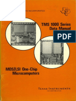 TMS 1000 Series Data Manual Dec76