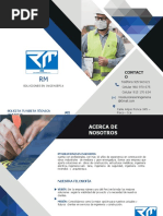 Comparto 'Brochure RM Soluciones en Ingenieria' Con Usted