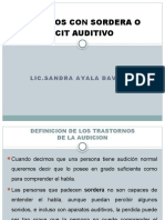 Alumnos Con Sordera o Con Deficit Auditivo