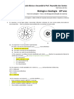 BioGeo10 Teste tema3BIO 2016