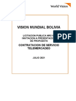 Vision Mundial Bolivia