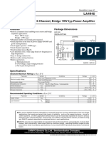 6W 2-Channel, Bridge 19W Typ Power Amplifier: Package Dimensions Features