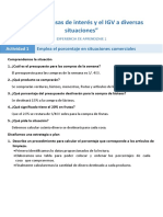 Aplico Las Tasas de Interés y El IGV A Diversas Situaciones