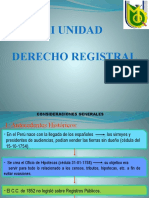 Antecedentes Del Derecho Registral