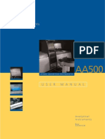 AA500 User Manual