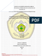 Faktor-Faktor Yang Mempengaruhi Pengambilan Keputusan Petani Dalam Berusahatani Sayuran Bayam