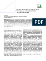 Importance of Reliable Geotechnical Investigation For Safe and Economical Foundation Design of Civil Structures