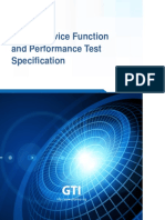 GTI 5G Device Function and Performance Test Specification-V3.0