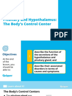 Pituitary and Hypothalamus: The Body's Control Center: Lesson A2.2