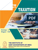 Direct Taxation - WorkBook - Question and Answers - CMA Intermediate