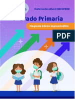 Programa Básico Imprescindible Cuarto Grado Primaria