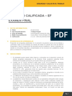 EF - Seguridad y Salud Ocupacional - Padilla Payajo Robinson Rodrigo