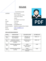 My Resume Aini