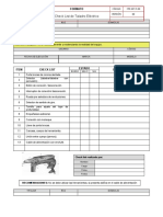 Formato Check List Taladro