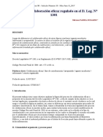 El Proceso de Colaboración Eficaz Regulado en El D. Leg. #1301