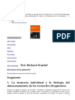 Eric Richard Kandel en Busca de La Memoria - Compress