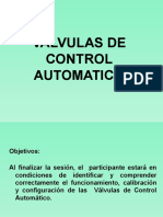 Válvulas de Control Automático