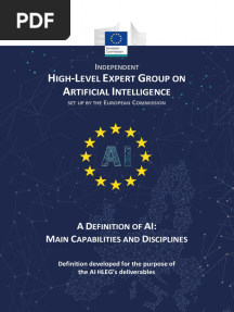 H - L E G A I: IGH Evel Xpert Roup On Rtificial Ntelligence