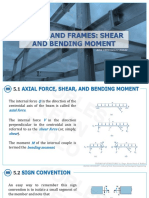 5 CE131P - Beams and Frames - Shear and Bending Moment (Robles)