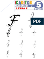 La Letra F para Ninos de 5 Anos