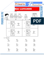 Sumas Llevando para Primero de Primaria