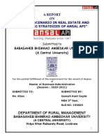 Current Scenario in Real Estate and Marketing Strategies of Ansal Api