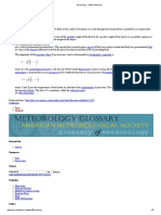 Buoyancy - AMS Glossary