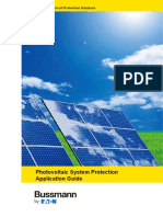 Photovoltaic System Protection Application Guide: Bussmann Circuit Protection Solutions