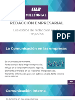 Redacción Empresarial: Los Estilos de Redacción en Los Negocios