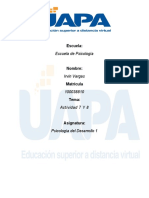 TAREA 7 y 8 PSICOLOGIA DEL DESARROLLO 1