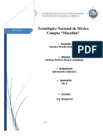 Operaciones Unitarias - Montoya - Avances