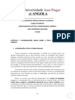 Apontamentos de Ética - Aulas 1 e 2