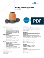 +GF+ Pressure Retaining Valve Type 586