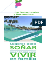 Relación BROCHURE CENTROS VACACIONALES PONAL