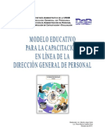 Modelo Educativo en Linea 2012