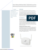 3com Wireless 8760 Dual-Radio 11A/B/G Poe Access Point