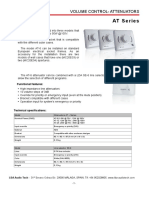 AT Series: Volume Control-Attenuators