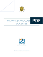 Manual Schoology para Docentes - PDF