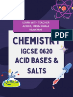 Acid Base Salt Notes Exercises