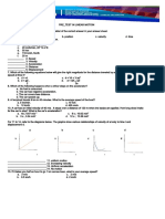 Pre-Test in MOTIONFinal